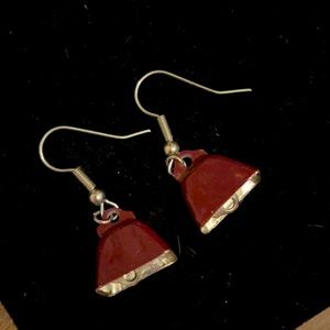Cowbell Earrings